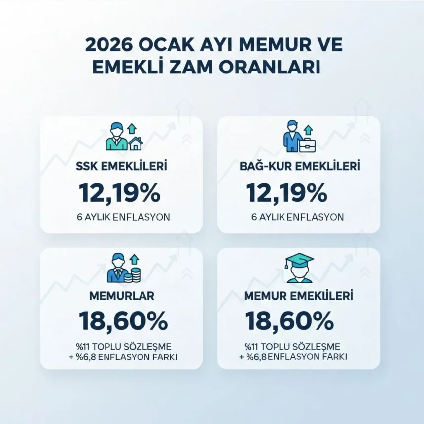 Memur-ve-Emeklilerin-2026-Ocak-Zammi-Netlesti Memur ve Emeklilerin 2026 Ocak Zammı Netleşti: Kim Ne Kadar Maaş Alacak?