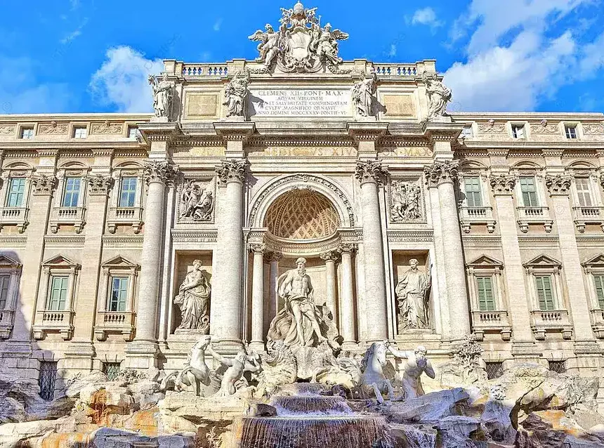 Romada-Trevi-Cesmesi-Ucretli-Oluyor Roma’da Trevi Çeşmesi Ücretli Oluyor