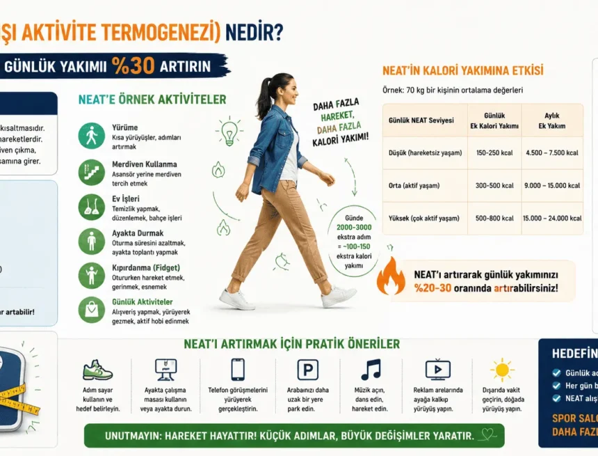 Egzersiz-Disi-Aktivite-Termogenezi Egzersiz Dışı Aktivite Termogenezi