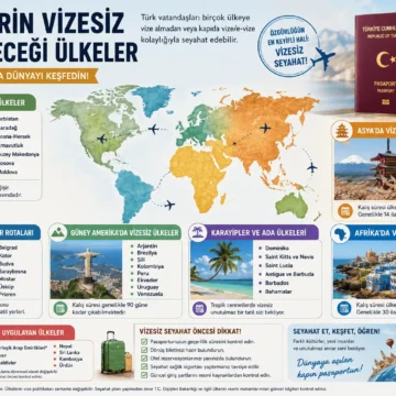 Türklerin Vizesiz Gidebileceği Ülkeler 2026