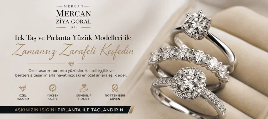 tek taş yüzük modelleri