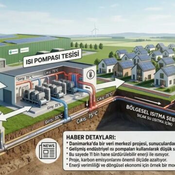 veri merkezleri atık ısı